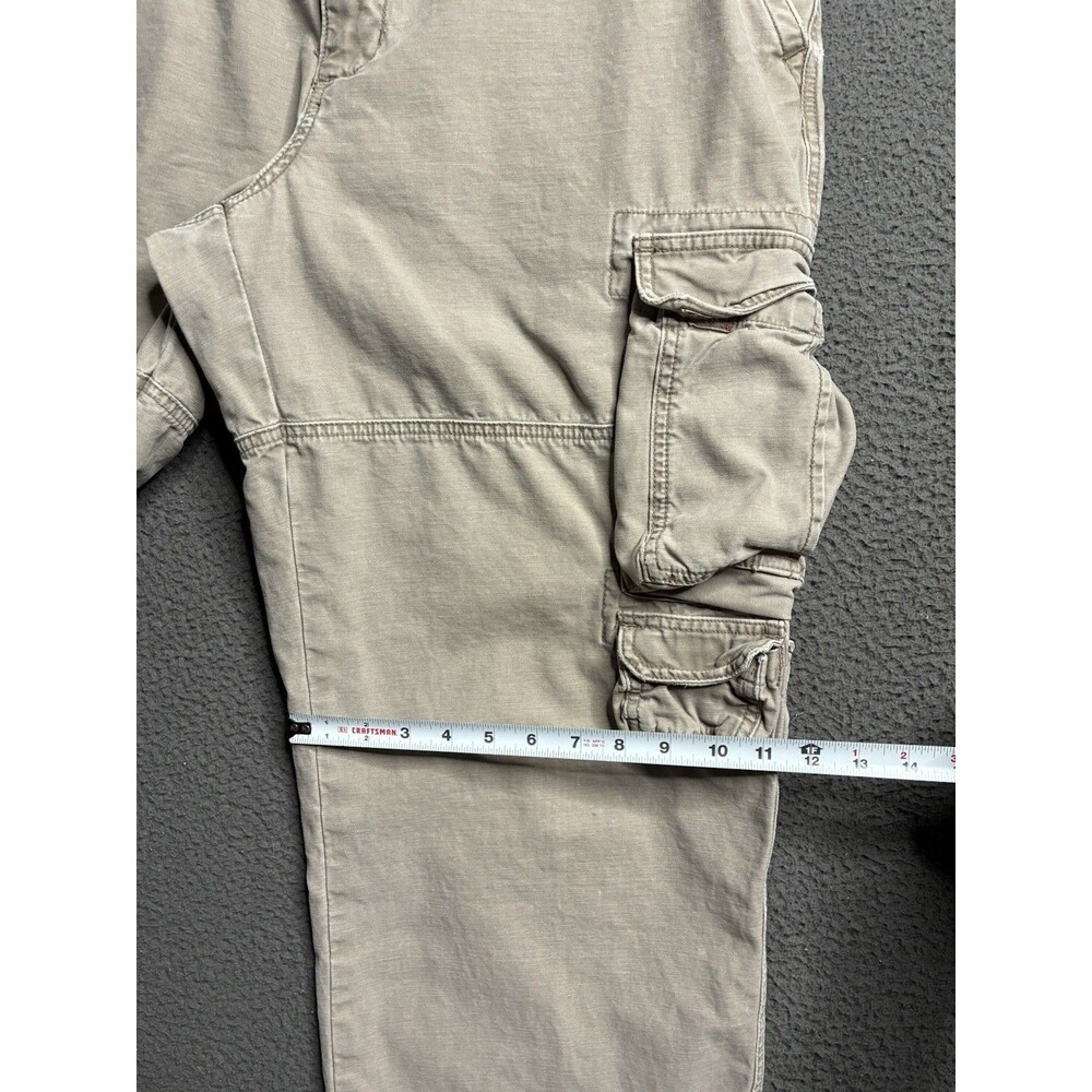 VTG Mossimo Cargo Pants Men 36x28.5 Tactical Utility Y2K Skater Baggy Wide Leg - Picture 14 of 16